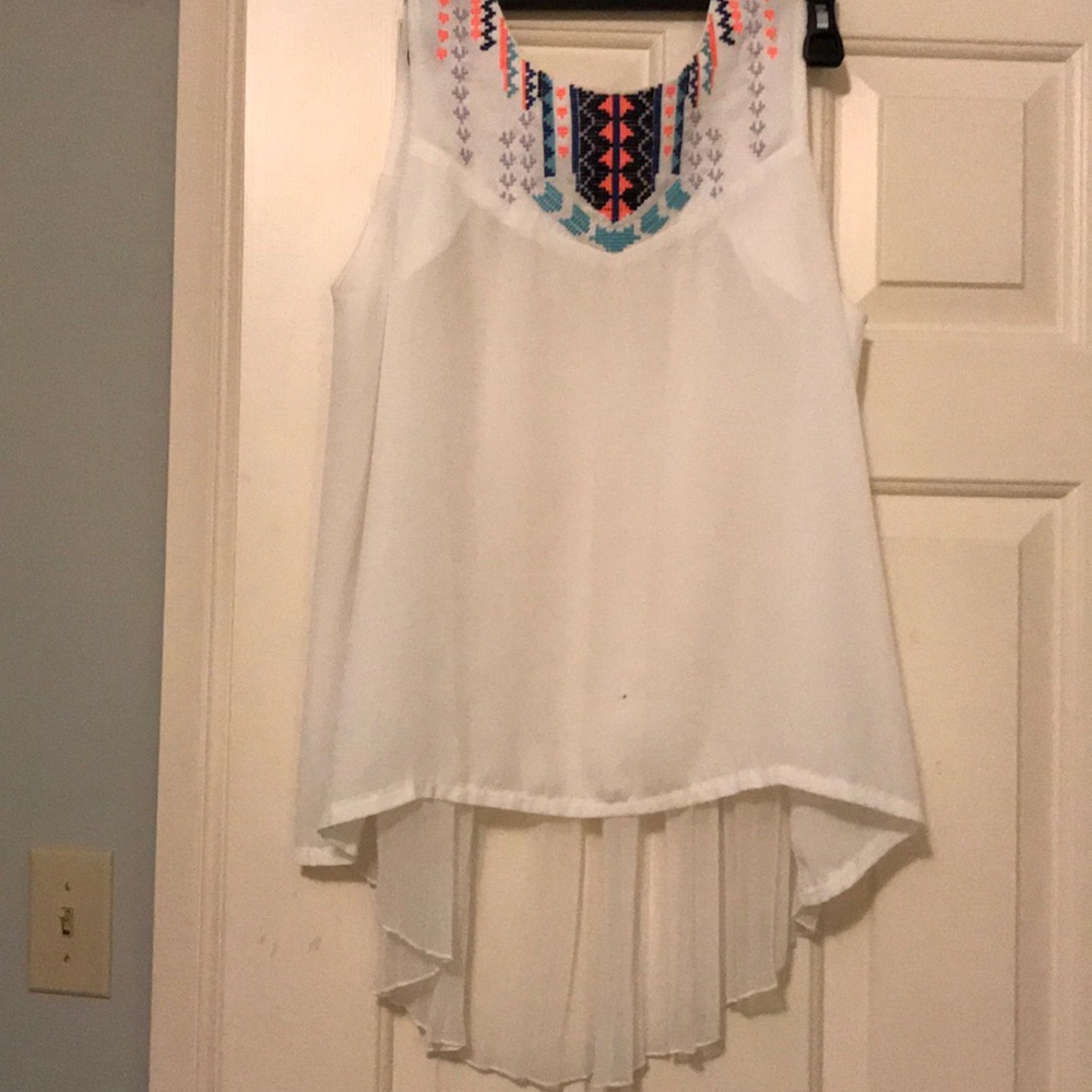 Karlie embroidered top